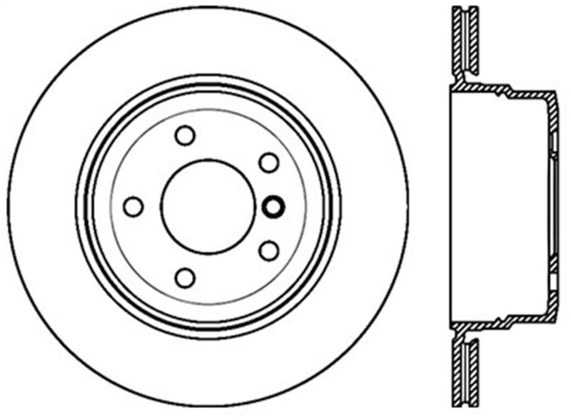 StopTech Slotted & Drilled Sport Brake Rotor