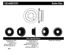 Load image into Gallery viewer, Centric 98-07 Toyota Land Cruiser Cryo Performance Brake Rotor