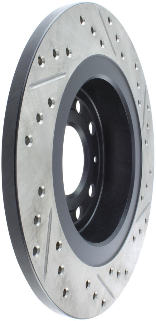 StopTech 03-12 Saab 9-3/9-3X Slotted & Drilled Right Rear Rotor