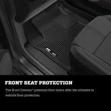 Load image into Gallery viewer, Husky Liners 19-21 Silverado/Sierra 1500/2500/3500 Double Cab X-ACT 2nd Seat Floor Liner - BLK - GTR Auto