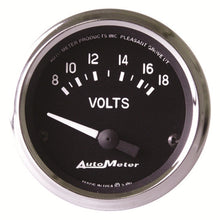 Load image into Gallery viewer, Autometer Cobra 2 1/16in 8-18 Volt Electric Voltmeter Gauge