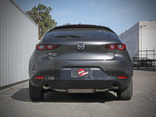 Load image into Gallery viewer, aFe 19-22 Mazda 3 L4 2.5L Takeda 3in to 2-1/2in 304 SS Axle-Back Exhaust w/ Blue Flame Tip
