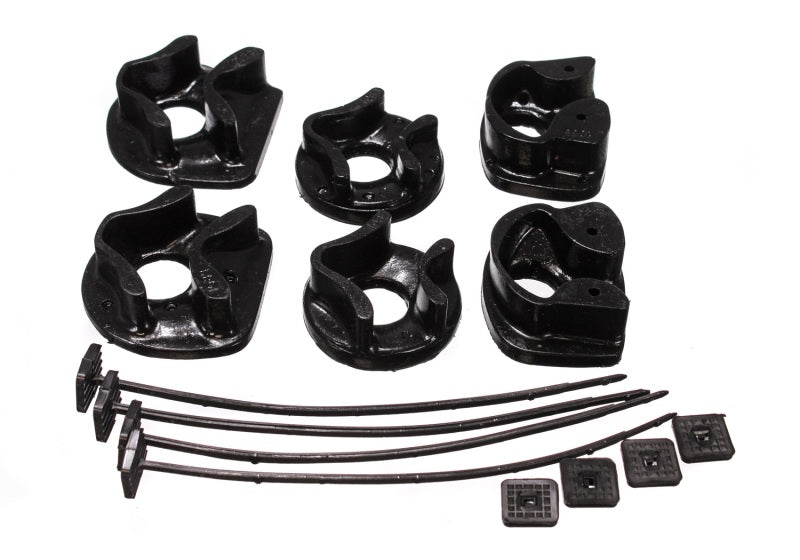 Energy Suspension 90-93 Acura Integra Black Motor Mount Inserts (2 Torque Mount Positions) - GTR Auto