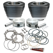 Load image into Gallery viewer, S&amp;S Cycle 99-16 BT Replacement 3-7/8in Bore Cylinder &amp; Piston Kit For S&amp;S 106in Stroker Kit - Wblack