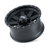 ION Type 134 20x9 / 8x165.1 BP / 0mm Offset / 130.8mm Hub Matte Gunmetal/Black Beadlock Wheel