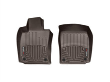 Load image into Gallery viewer, WeatherTech 2010-2014 Porsche Panamera Front FloorLiner - Cocoa