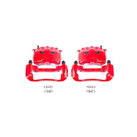 Power Stop 05-08 Dodge Dakota Front Red Calipers w/Brackets - Pair