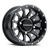 Kansei A95B Trophy 15x6in / 4x156 BP / 40mm Offset / 132.5mm Bore - Satin Black Wheel