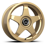 fifteen52 Chicane 19x8.5 5x108/5x112 45mm ET 73.1mm Center Bore Gloss Gold Wheel