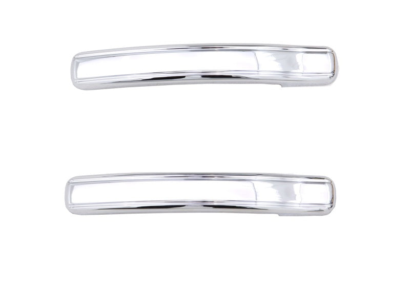 AVS 99-07 Chevy Silverado 1500 (Handle Only) Door Lever Covers (2 Door) 2pc Set - Chrome