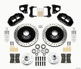 Wilwood Narrow Superlite 6R Front Hub & 1PC Rtr Kit 12.88in Drilled 62-72 CDP B & E Body-Drum
