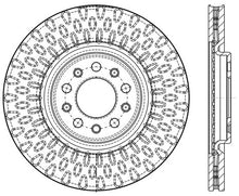 Load image into Gallery viewer, StopTech 14-16 Jeep Cherokee 2.4L/3.2L Front Left Slotted Sport Brake Rotor