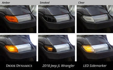 Load image into Gallery viewer, Diode Dynamics 18-21 Jeep JL Wrangler/Gladiator Sidemarkers Clear (set)