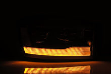 Load image into Gallery viewer, AlphaRex 06-08 Dodge Ram 1500HD PRO-Series Proj Headlights Plank Style Alpha Black w/Seq Signal/DRL