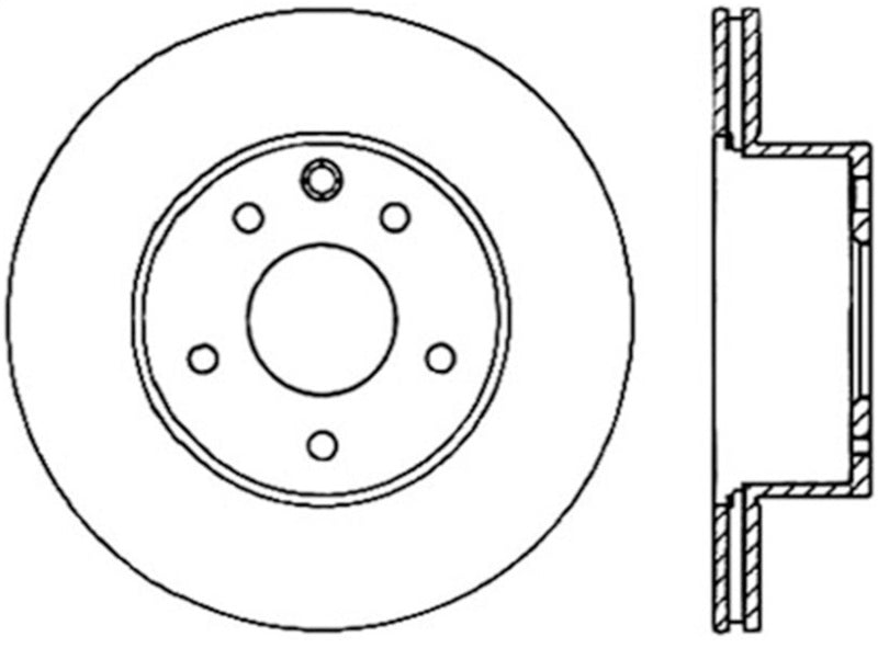 Stoptech 06-07 350Z / 05-07 G35 / 06-07 G35X Rear CRYO-STOP Rotor