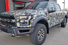 Load image into Gallery viewer, Rally Armor 17-20 Ford F-150 Raptor Black UR Mud Flap w/ Blue Logo