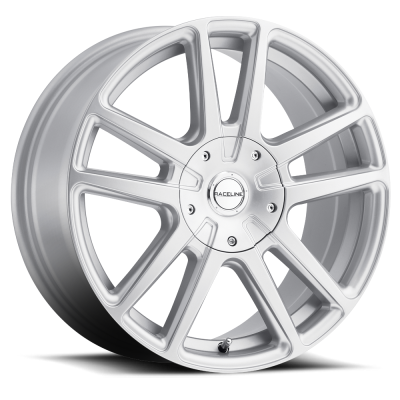 Raceline 145S Encore 15x7in / 4x100/4x114.3 BP / 40mm Offset / 72.62mm Bore - Gloss Silver Wheel