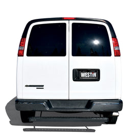 Westin Ford Transit Van 150/250/350 (Single 54in. Pass Door) Grate Steps Running Boards - Tex. Blk - GTR Auto