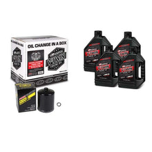 Load image into Gallery viewer, Maxima V-Twin Quick Change Kit Synthetic w/ Black Filter Twin Cam