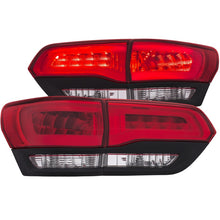 Load image into Gallery viewer, ANZO 2014-2016 Jeep Grand Cherokee LED Taillights Red/Clear