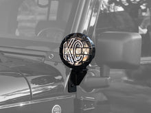Load image into Gallery viewer, KC HiLiTES 07-18 Jeep JK Windshield Side Mount Light Bracket Set (Pair) - Black