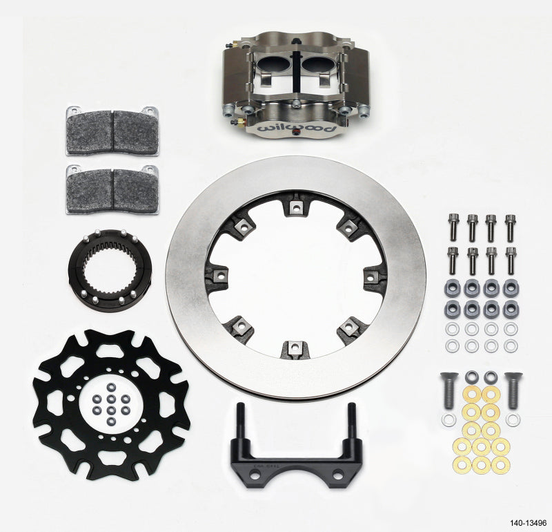 Wilwood Billet Narrow Dynalite Radial Mount Rear Inboard Sprint Kit 11.75in Vented Rotor