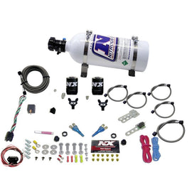Nitrous Express 03-18 Nissan 350Z/370Z Dual Nozzle (35-150HP) w/5lb Bottle