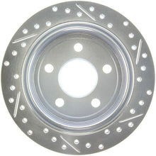 Load image into Gallery viewer, StopTech Select Sport 00-05 Chevrolet Monte Carlo Slotted and Drilled Right Rear Rotor