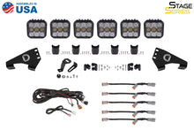 Load image into Gallery viewer, Diode Dynamics 20-Present Polaris RZR SS5 Pro CrossLink Roof - Yellow Combo Lightbar Kit