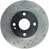 StopTech 91-03 Ford Escort ZX2 / 92-95 Mazda MX-3 Slotted & Drilled Right Front Rotors