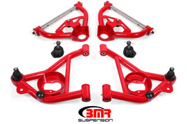 BMR 78-87 G-Body Upper And Lower A-Arm Kit - Red - GTR Auto