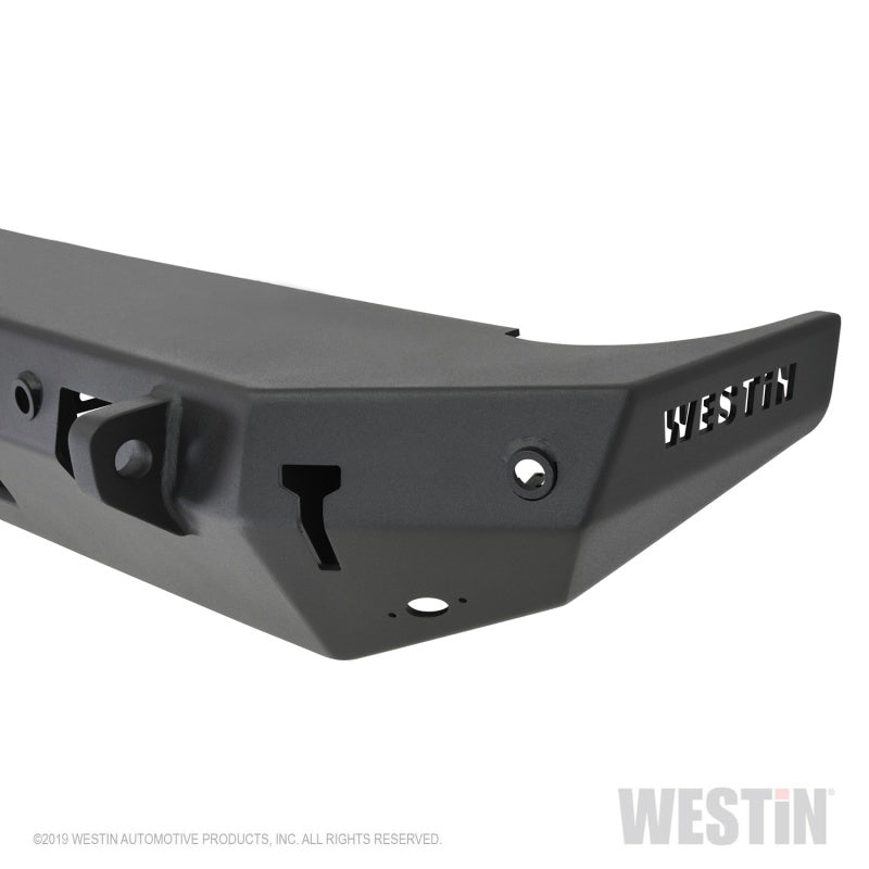 Westin 2020 Jeep Gladiator w/Sensors WJ2 Rear Bumper w/Sensor - Textured Black