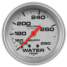 Load image into Gallery viewer, Autometer Ultra-Lite 66.7mm 140-280 Deg F Mechanical Water Temperature Gauge - White