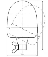 Load image into Gallery viewer, Hella Identification Lamp Rotating Beacon 2Rl