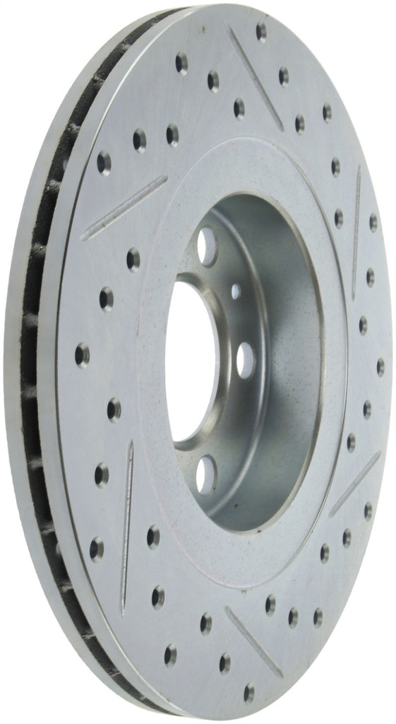 StopTech Select Sport Drilled & Slotted Rotor - Front Left