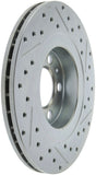StopTech Select Sport Drilled & Slotted Rotor - Front Left