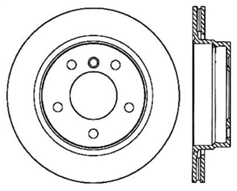 StopTech Slotted & Drilled Sport Brake Rotor