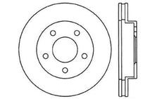 Load image into Gallery viewer, StopTech Power Slot 90-96 Buick Century / 90-96 Olds Cutlass Ciera Fr Left Drilled &amp; Slotted Rotor