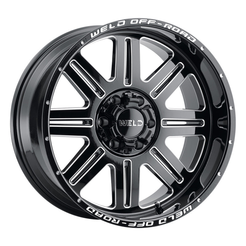 Weld Off-Road W103 22X10 Chasm 6X135 6X139.7 ET-18 BS4.75 Gloss Black MIL 106.1