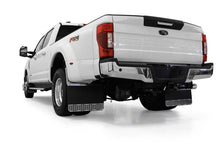 Load image into Gallery viewer, Putco 10-18 Ram HD Dually - (Fits Front) - Set of 2 Mud Skins - Brushed SS w/ Hex Shield