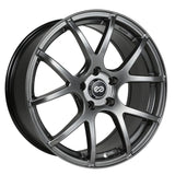 Enkei M52 18x8 40mm Offset 5x114.3 Bolt Pattern 72.6mm Bore Dia Hyper Black Wheel