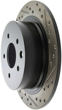 Load image into Gallery viewer, StopTech 02-09 Nissan Altima / 04-08 Maxima SportStop Slotted &amp; Drilled Rear Left Rotor