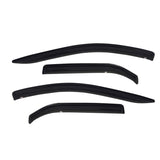 Westin 1998-2010 Lincoln Towncar Wade Slim Wind Deflector 4pc - Smoke