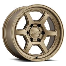 Load image into Gallery viewer, Kansei K14B Roku 17x8.5in / 5x127 BP / 0mm Offset / 78.1mm Bore - Gloss Black Wheel