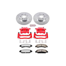 Load image into Gallery viewer, Power Stop 2007 GMC Yukon XL 1500 Front Z36 Truck &amp; Tow Kit w/Cals