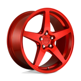 Rotiform R149 WGR Wheel 19x8.5 5x112 45 Offset - Candy Red