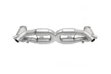 SOUL 13-19 Porsche 991.1 Turbo Sport X-Pipe Exhaust - Reuse Factory Tips
