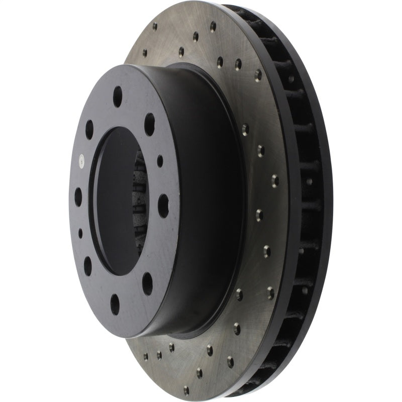 StopTech 02-06 Chevy Avalanche / 02-06 Silverado 1500 2WD Front Right Drilled Sportstop Cryo Rotor