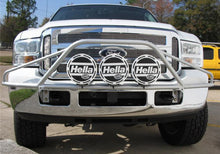 Load image into Gallery viewer, N-Fab Pre-Runner Light Bar 99-07 Ford F250/F350 Super Duty/Excursion - Tex. Black