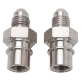 Russell Performance -4 AN Metric Adapter Fitting (2 pcs.) (Inverted Flair)